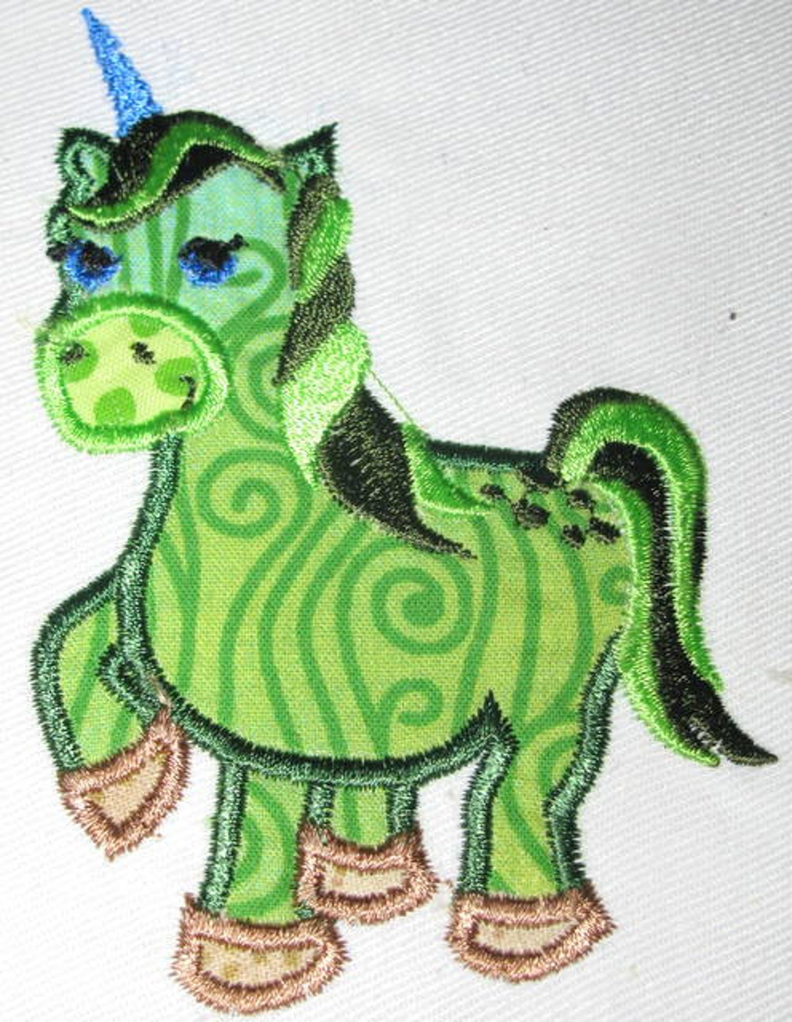 Unicorn Machine Applique Embroidery Design Unicorn Applique Etsy