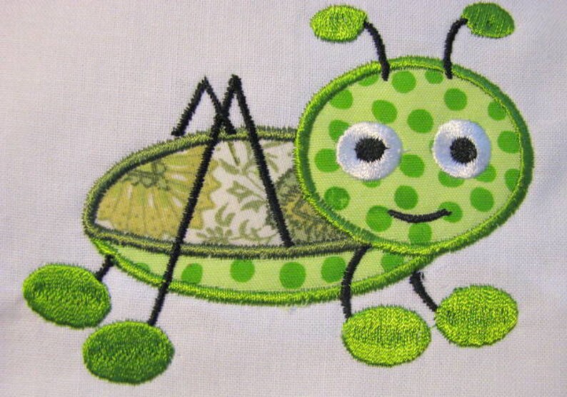 Cute Crawling Bug 03 Machine Applique Embroidery Design - Etsy España