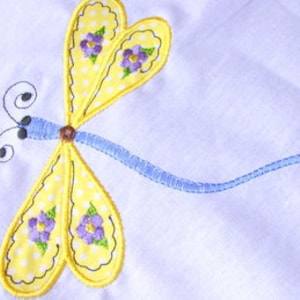 Dragonfly 03 Machine Applique Embroidery Design - Dragonfly Applique Design - Applique Design - Dragonfly Applique - Applique Dragonfly