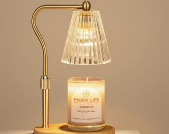 Kerzenwärmer mit Timer & Dimmer - Vintage Wohndeko