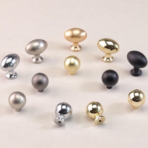 Duif Eiknoppen Kogelknoppen Ladeknoppen Ladekast Handgrepen Kastgrepen Gouden Knoppen Chroom Knoppen Kast Kledingkast Pulls Keukenkast Deurgrepen