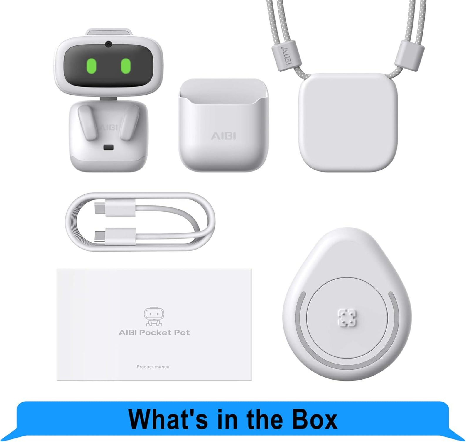 Aibi Tiny Interactive Robot Buddy – Smart AI Desk Companion ...