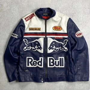 Red bull vintage racing jacket - Etsy 日本