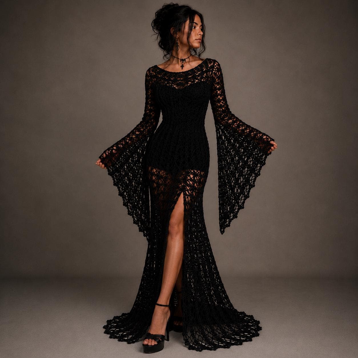 Spiderweb Dress Crochet