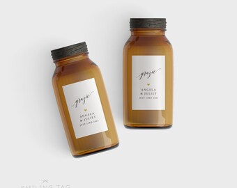 Sweet jar labels uk