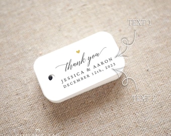 personalized favor tags wedding invitation by smilingtag on etsy