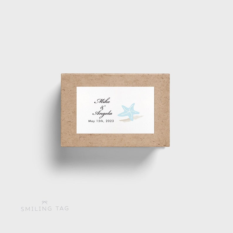Wedding Favor Labels Wedding Favor Stickers Item code: S014 Candy Wedding Favors Honey Jar Labels Beach Seaside Theme Wedding Stickers