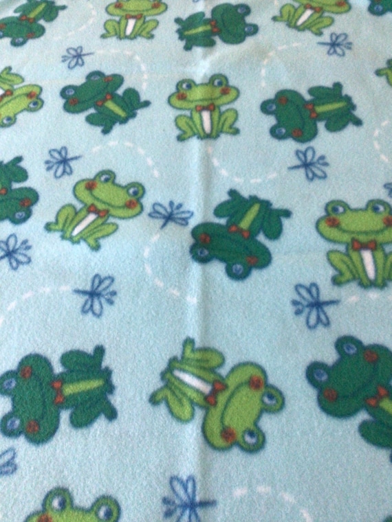 Frogs toddler fleece