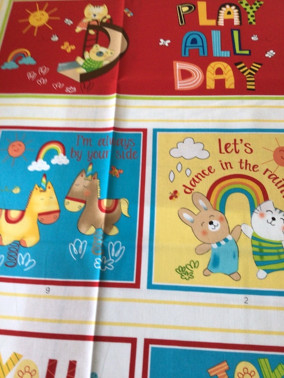 cloth storybook panel to make-play all day