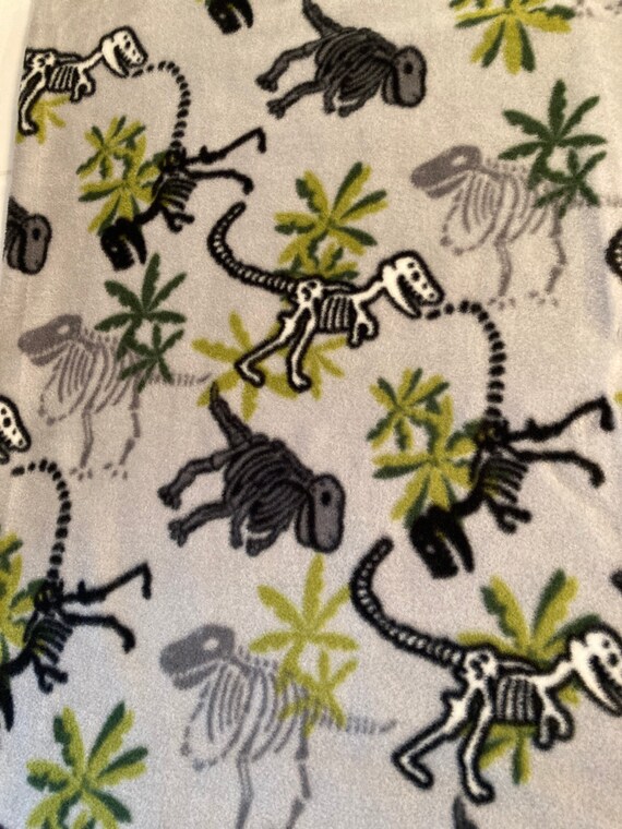 Dinosaurs toddler fleece