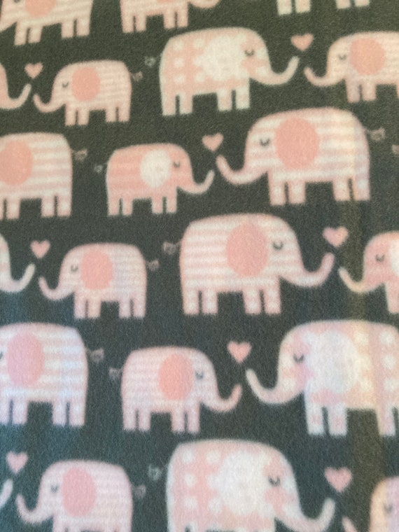 Elephant toddler fleece