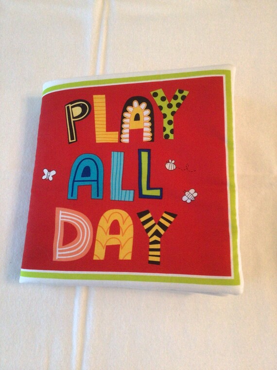 Play All Day-cloth book