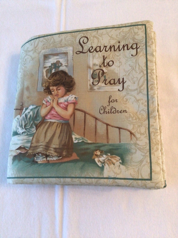 Learning to Pray-cloth book