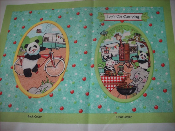 cloth storybook panel to make-Bazooples Camping