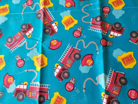 Fire trucks travel pillowcase