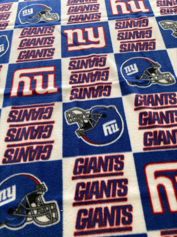 Giants crib fleece