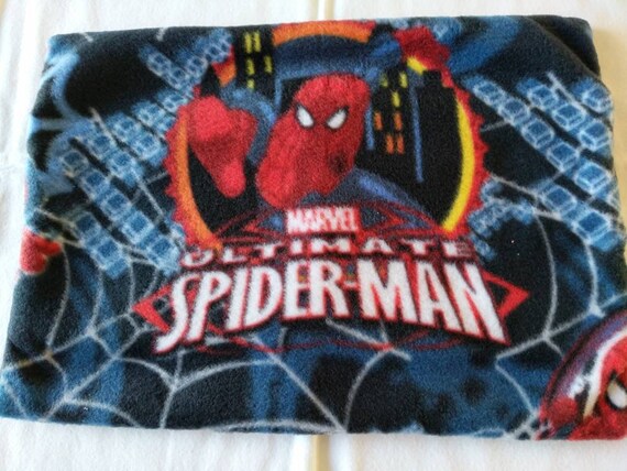 Spiderman fleece travel pillow cover