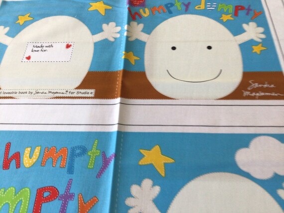 cloth storybook panel to make-humpty dumpty