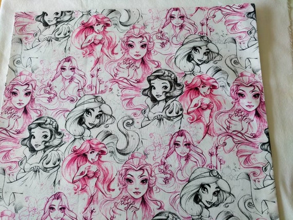Princesses travel pillowcase