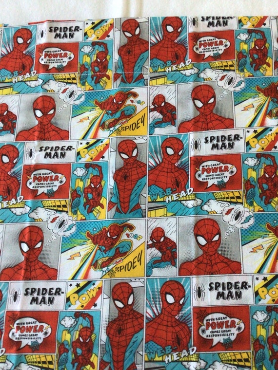 Spiderman travel pillowcase