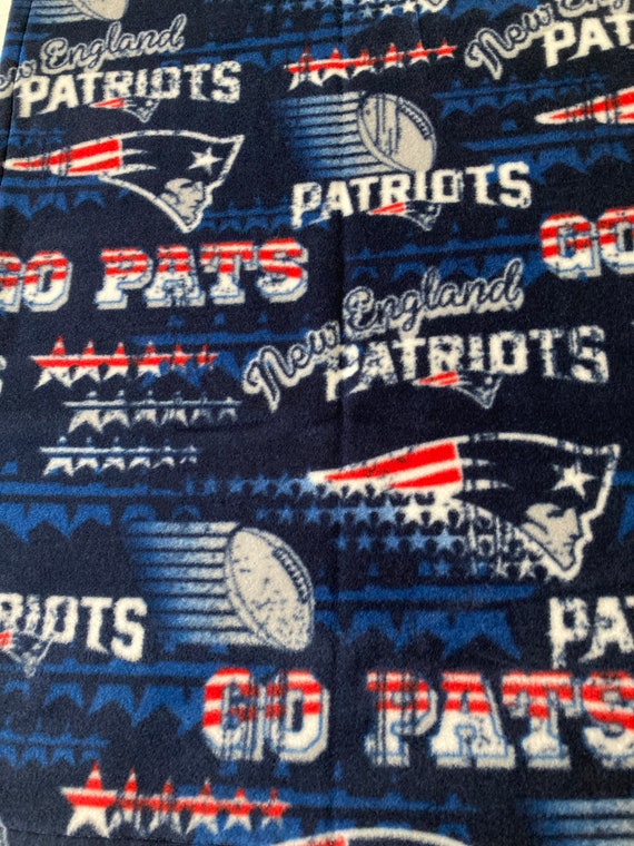 Patriots crib fleece