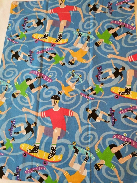 Skateboarding travel pillowcase