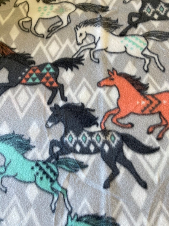 Horses Toddler Fleece