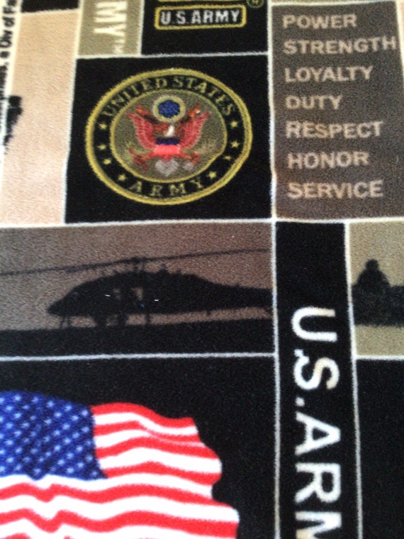 REMNANT-1/2 yard - Licensed U S Army