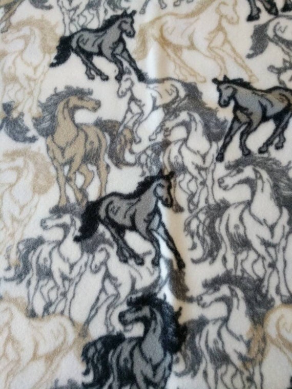 Horses toddler fleece