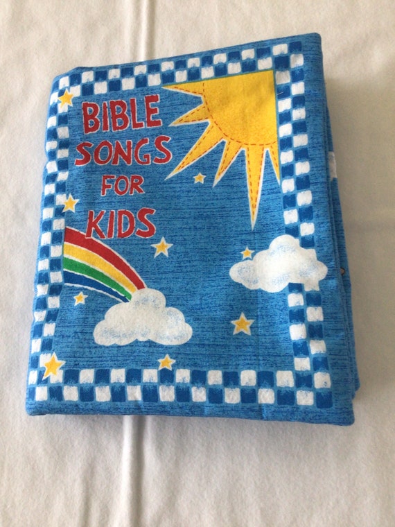 Bible songs for kids -cloth book