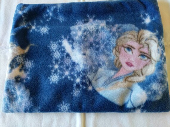 Elsa fleece travel pillow cover