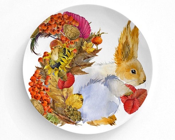 Melamine Plate Plate Decorative Plate Plates Wall Decor Etsy