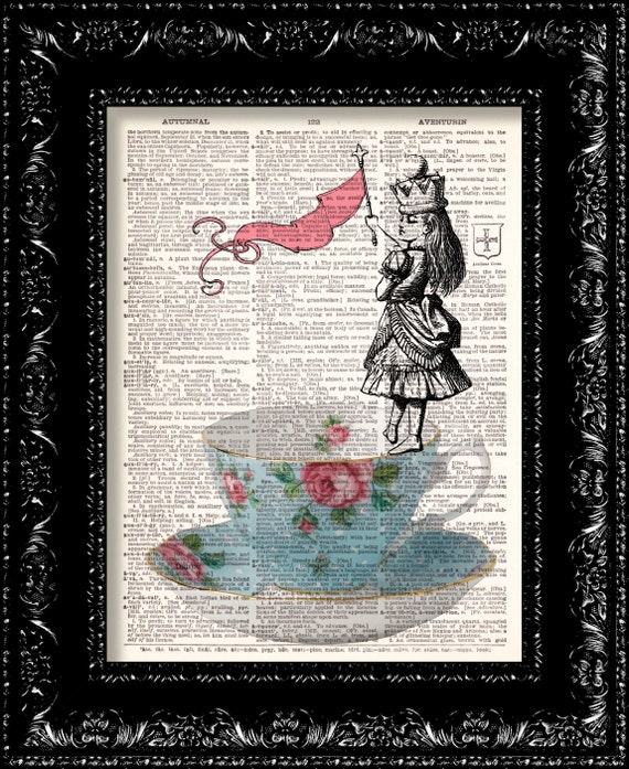 alice in wonderland tea press