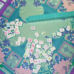 Madison tiles featured on The Madison mat by Golden Pond Mahjong