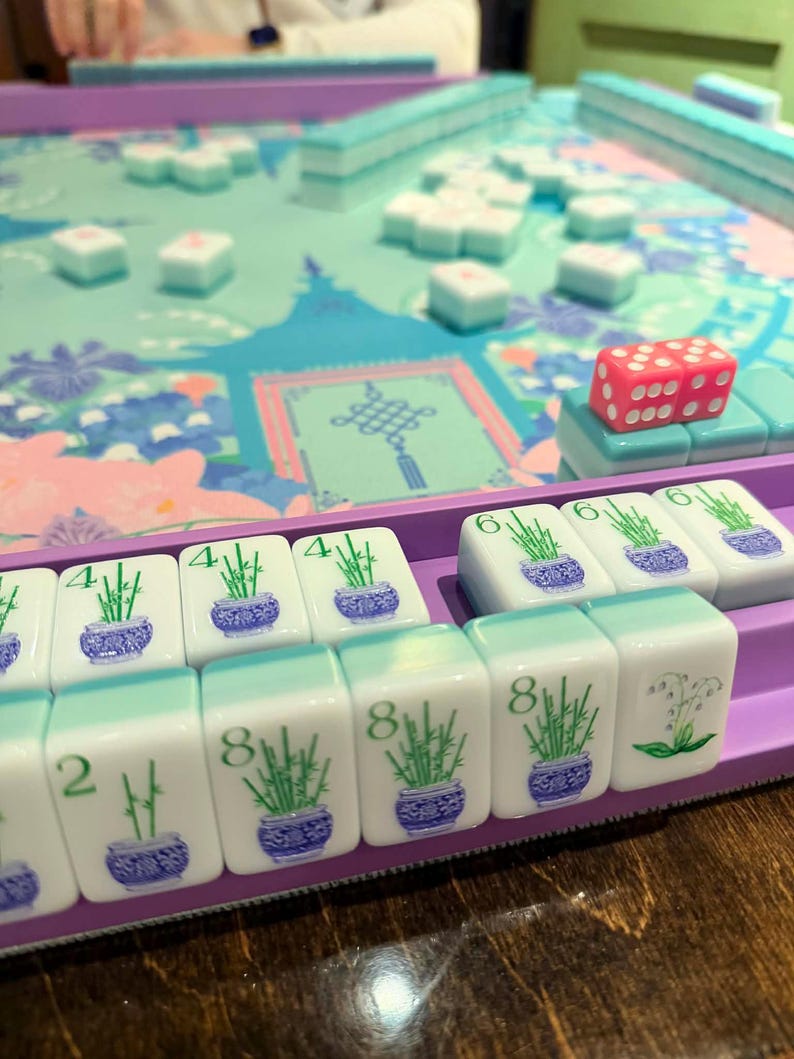 Madison tiles featured on The Madison mat by Golden Pond Mahjong