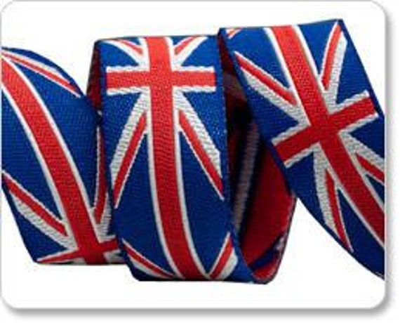 Union Flag Ribbon - various widths Union Flag Ribbon - various widths