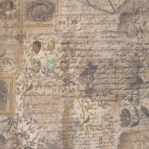 Eggs & Nest - Multi - Wallflower - Tim Holtz Eclectic Elements -  2025 reorder - FreeSpirit PWTH031.8mult