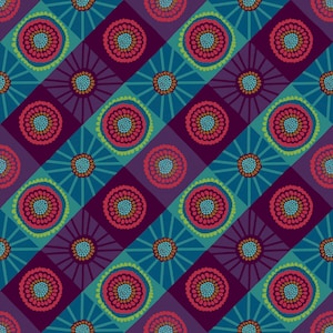 Mountain -Cosmos -   by Anna Maria Horner Bright Eyes Freespirit fabrics PWAH155.MOUNTAIN discontinued