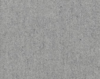 GREY from Shetland Flannel from Robert Kaufman SRKF-14770-12 100% cotton discontinued
