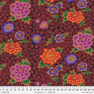 Charlotte - Dark || February 2022 Kaffe Fassett for the Kaffe Fassett Collective 100% Quilters Cotton PWGP186.dark discontinued