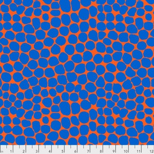 Jumble - Royal || February 2022 Brandon Mably for the Kaffe Fassett Collective 100% Quilters Cotton  PWBM053.royal