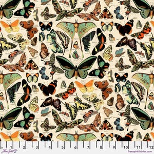 Teal - Butterflies - Tim Holtz - Palette Teal - FreeSpirit - PWTH276.teal