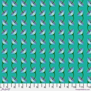 Bell Ringer - Jade-  Brave Anna Maria - FreeSpirit - 100% quilting cotton - PWAH196.jade discontinued