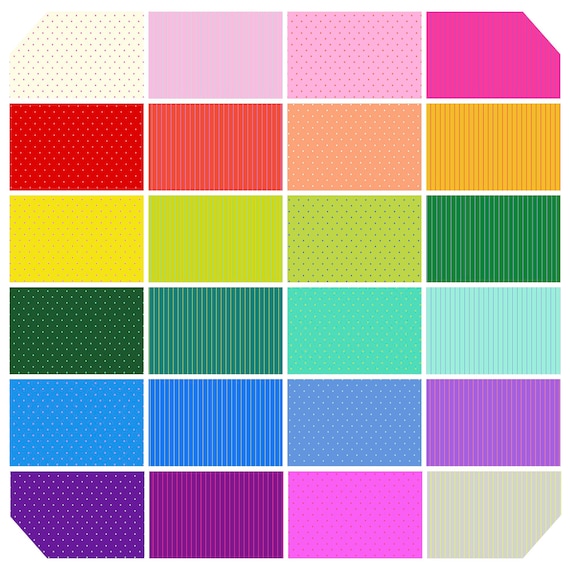 Meadow Green With Purple Dots Tiny Dots True Colors Tula
