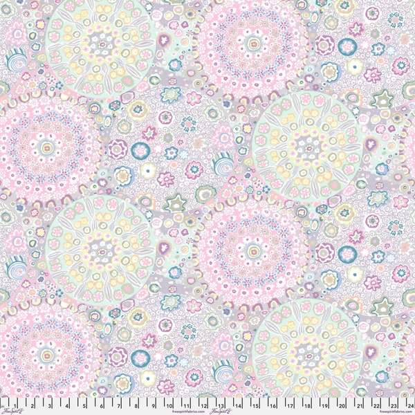 Millefiore - Grey || Classics Kaffe Fassett for the Kaffe Fassett Collective 100% Quilters Cotton GP92.grey