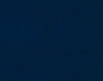 Wide Quilt backing NAVY from Kona® Wide- by the HALF yard -Robert Kaufman K082-1243