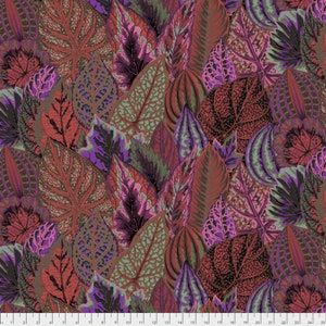 Coleus - Dark || Classics Philip Jacobs for the Kaffe Fassett Collective 100% Quilters Cotton PWPJ030.DARKX discontinued