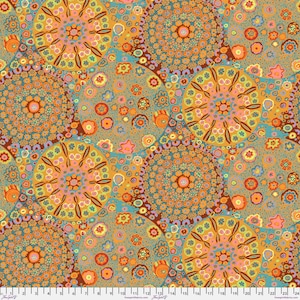 Millefiore - Orange || Classics Kaffe Fassett for the Kaffe Fassett Collective 100% Quilters Cotton GP92.orange