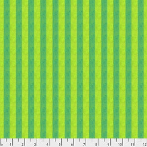 GOOSEBERRY narrow stripe - Shot Cottons -  Kaffe Fassett - Freespirit -100% Quilters Cotton SSGP002.GOOSEBERRY