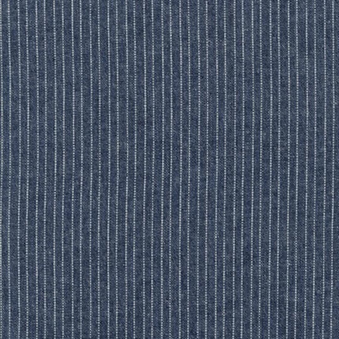 【COLOR iN ID】Stripe washed denim 8oz Anthracite Stripe Washed Denim Fabric – G.k Fashion Fabrics